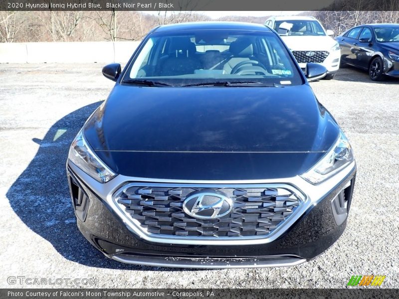 Black Noir Pearl / Black 2020 Hyundai Ioniq Hybrid Blue