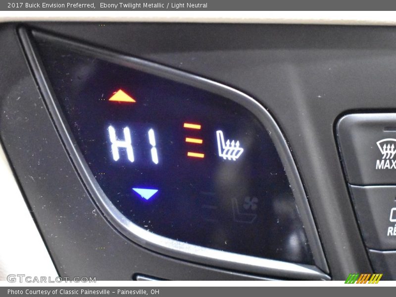 Ebony Twilight Metallic / Light Neutral 2017 Buick Envision Preferred