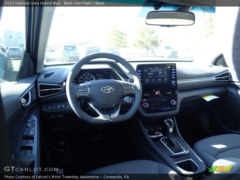 Black Noir Pearl / Black 2020 Hyundai Ioniq Hybrid Blue