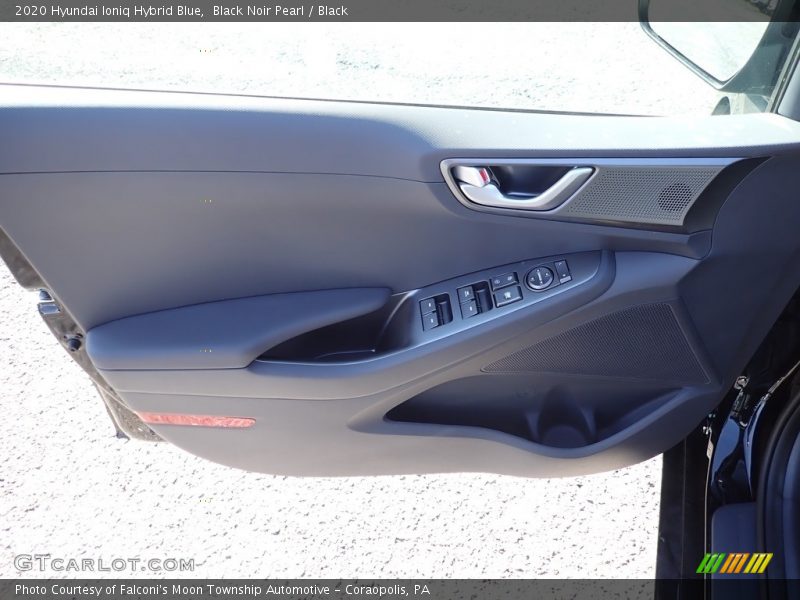 Black Noir Pearl / Black 2020 Hyundai Ioniq Hybrid Blue