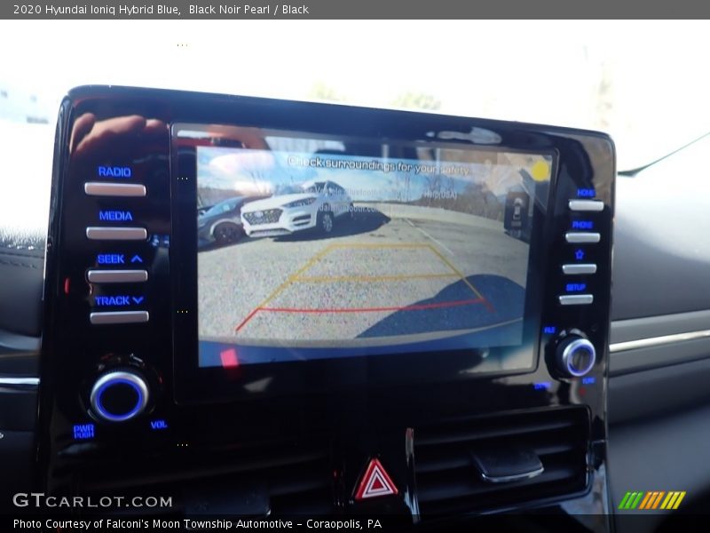 Black Noir Pearl / Black 2020 Hyundai Ioniq Hybrid Blue