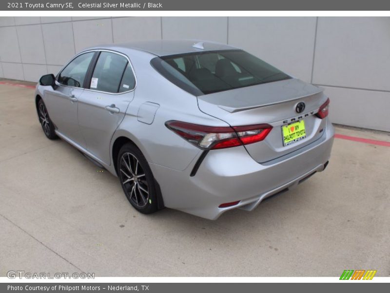 Celestial Silver Metallic / Black 2021 Toyota Camry SE