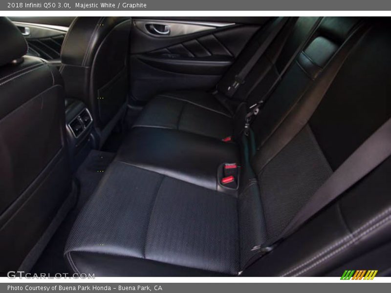 Majestic White / Graphite 2018 Infiniti Q50 3.0t
