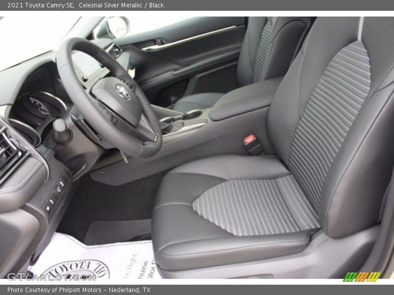 Celestial Silver Metallic / Black 2021 Toyota Camry SE
