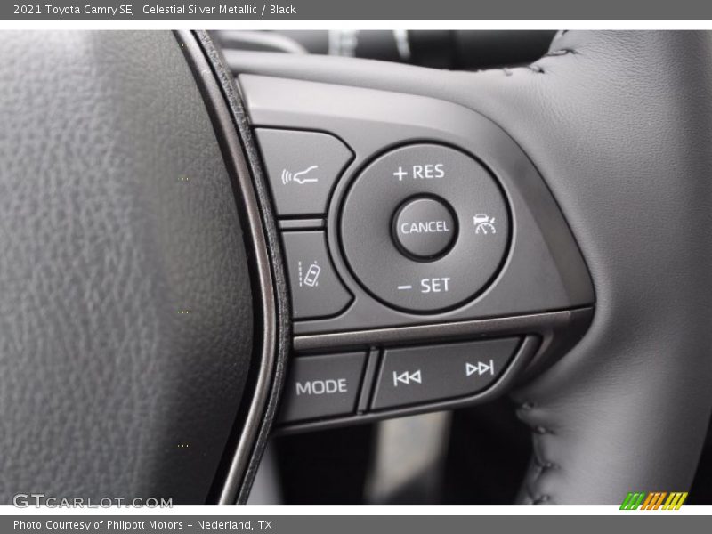 Celestial Silver Metallic / Black 2021 Toyota Camry SE