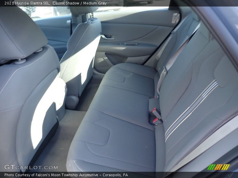 Electric Shadow / Medium Gray 2021 Hyundai Elantra SEL