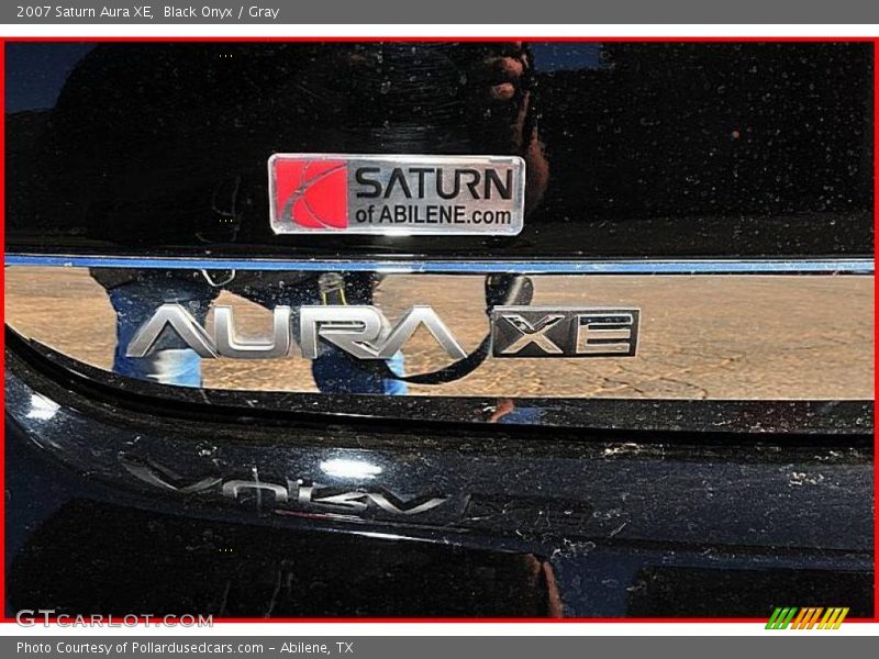 Black Onyx / Gray 2007 Saturn Aura XE