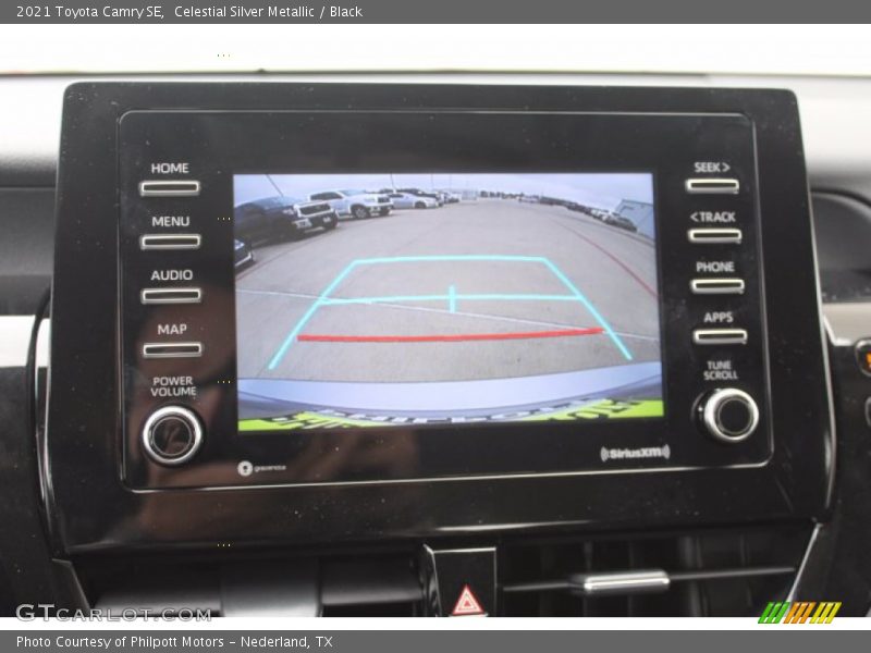 Celestial Silver Metallic / Black 2021 Toyota Camry SE