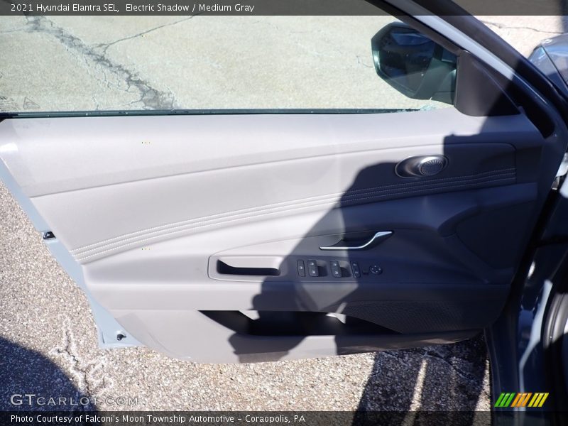 Electric Shadow / Medium Gray 2021 Hyundai Elantra SEL