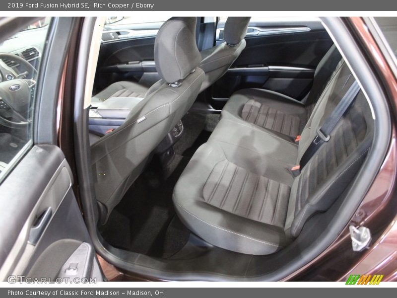 Rich Copper / Ebony 2019 Ford Fusion Hybrid SE
