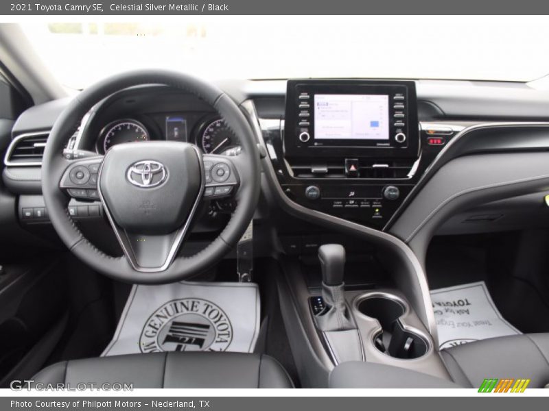 Celestial Silver Metallic / Black 2021 Toyota Camry SE