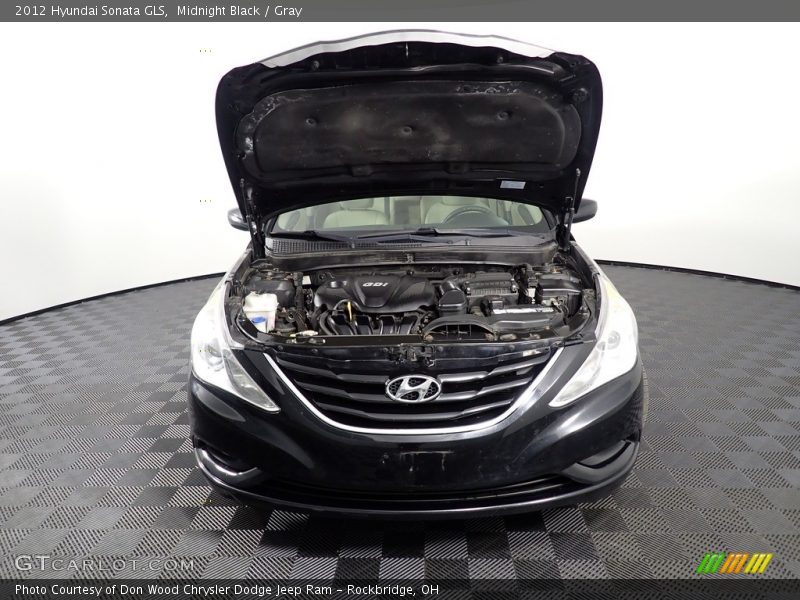 Midnight Black / Gray 2012 Hyundai Sonata GLS