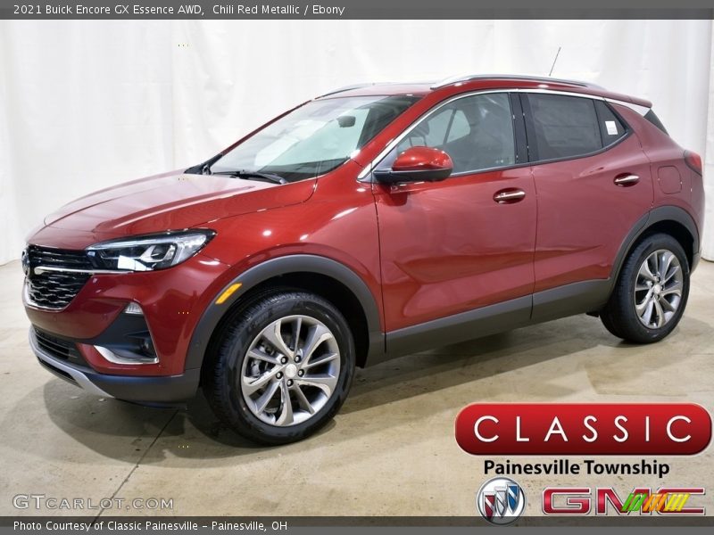 Chili Red Metallic / Ebony 2021 Buick Encore GX Essence AWD