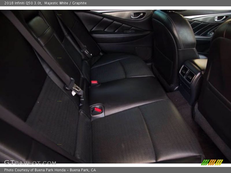 Majestic White / Graphite 2018 Infiniti Q50 3.0t