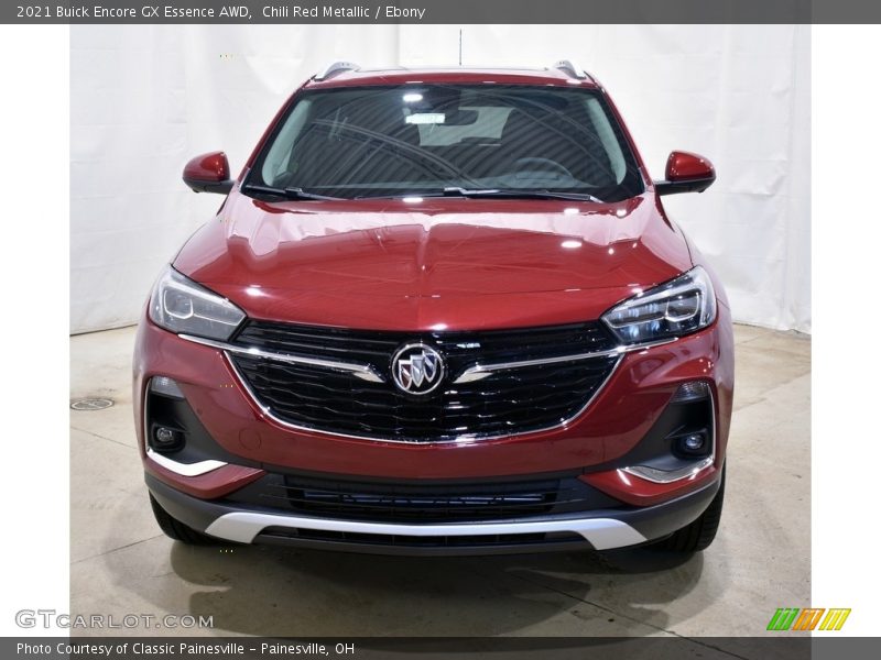 Chili Red Metallic / Ebony 2021 Buick Encore GX Essence AWD