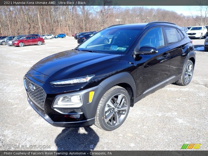 Ultra Black / Black 2021 Hyundai Kona Ultimate AWD