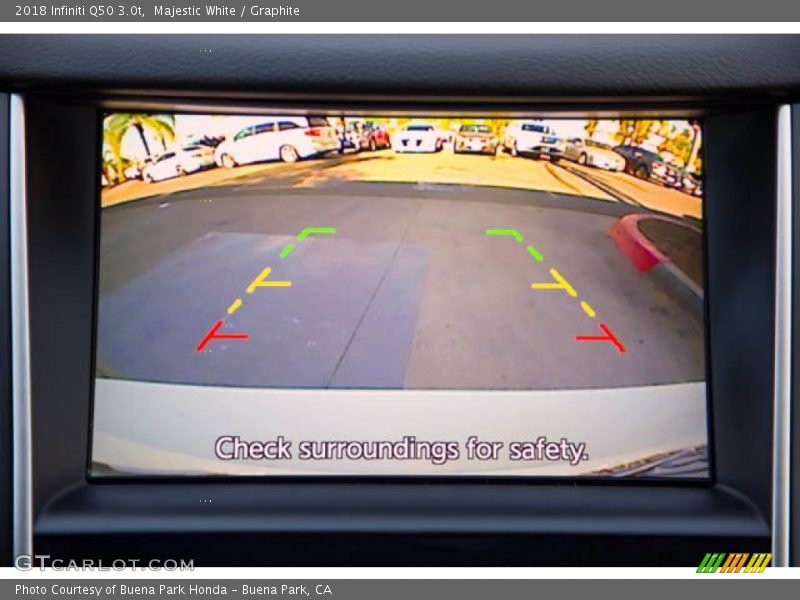 Majestic White / Graphite 2018 Infiniti Q50 3.0t