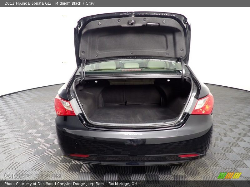 Midnight Black / Gray 2012 Hyundai Sonata GLS