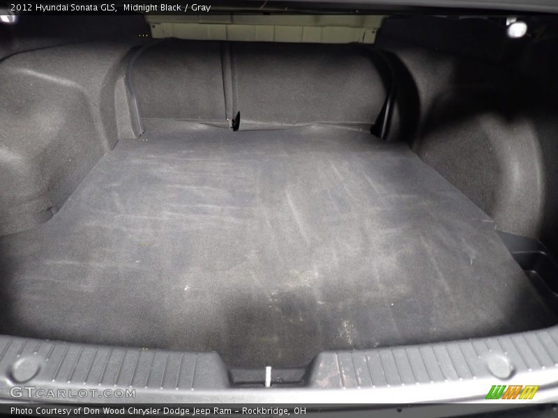 Midnight Black / Gray 2012 Hyundai Sonata GLS