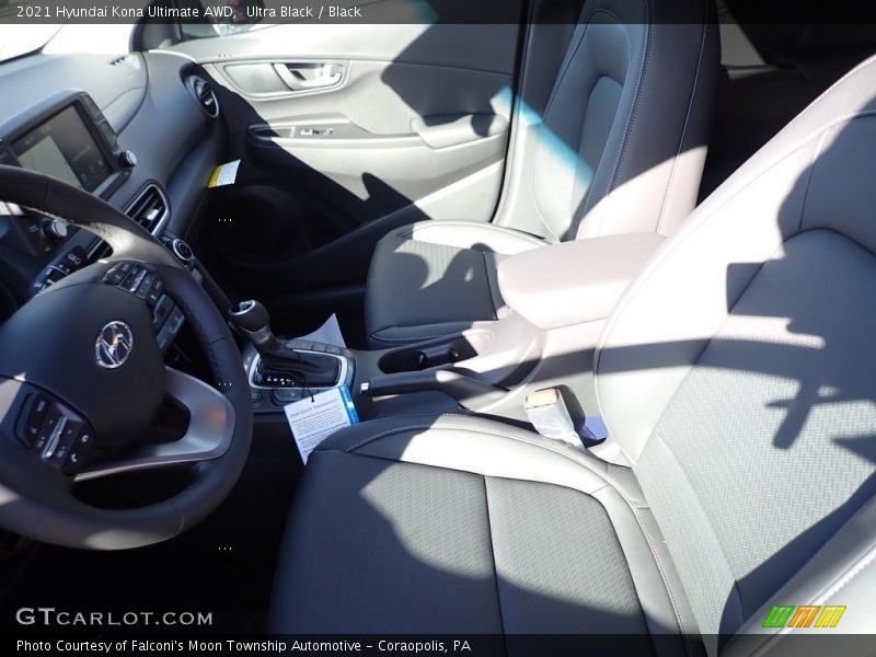 Ultra Black / Black 2021 Hyundai Kona Ultimate AWD