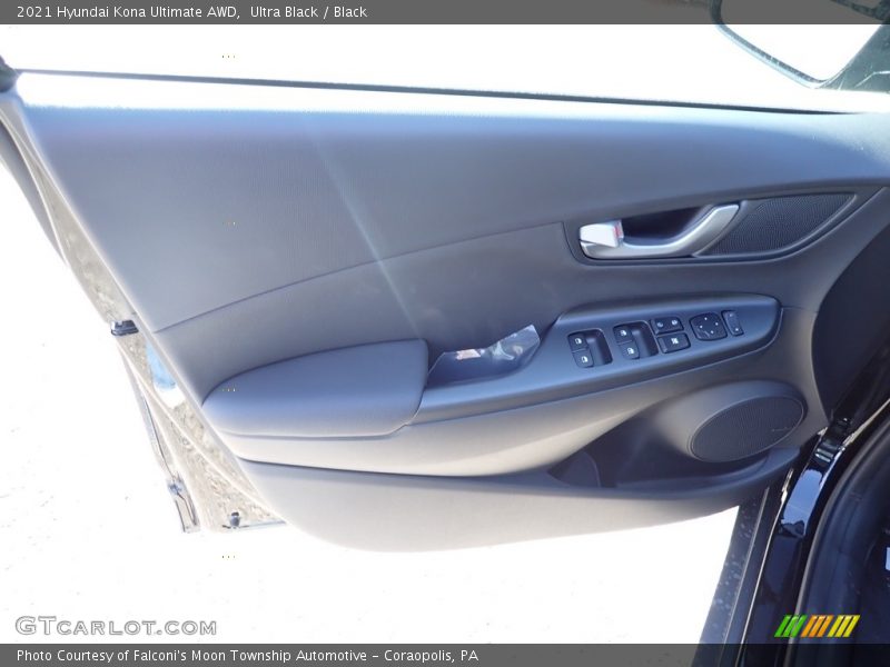 Ultra Black / Black 2021 Hyundai Kona Ultimate AWD