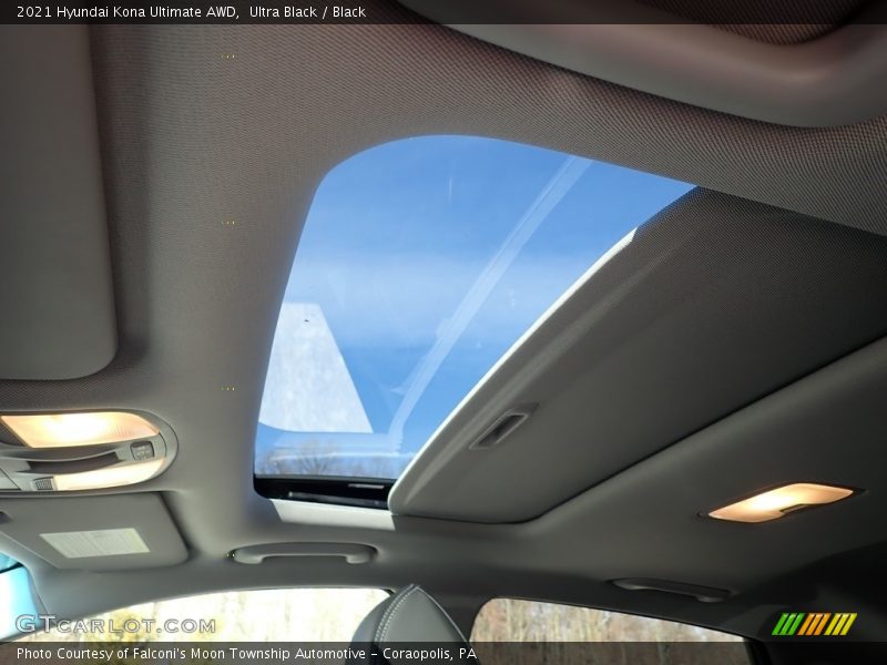 Ultra Black / Black 2021 Hyundai Kona Ultimate AWD