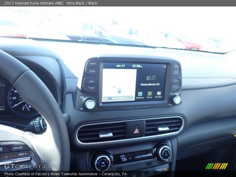 Ultra Black / Black 2021 Hyundai Kona Ultimate AWD