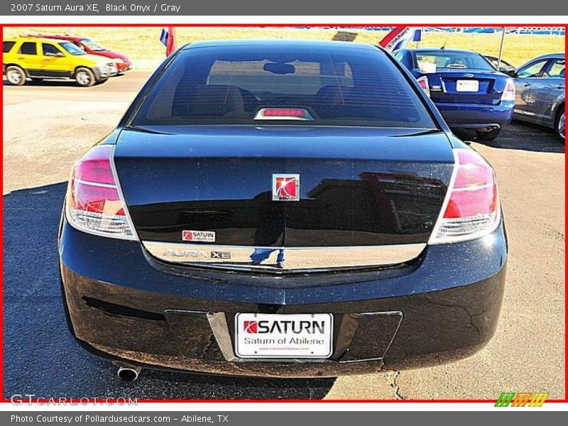 Black Onyx / Gray 2007 Saturn Aura XE
