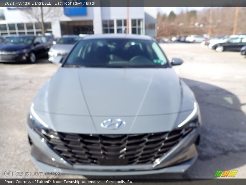 Electric Shadow / Black 2021 Hyundai Elantra SEL