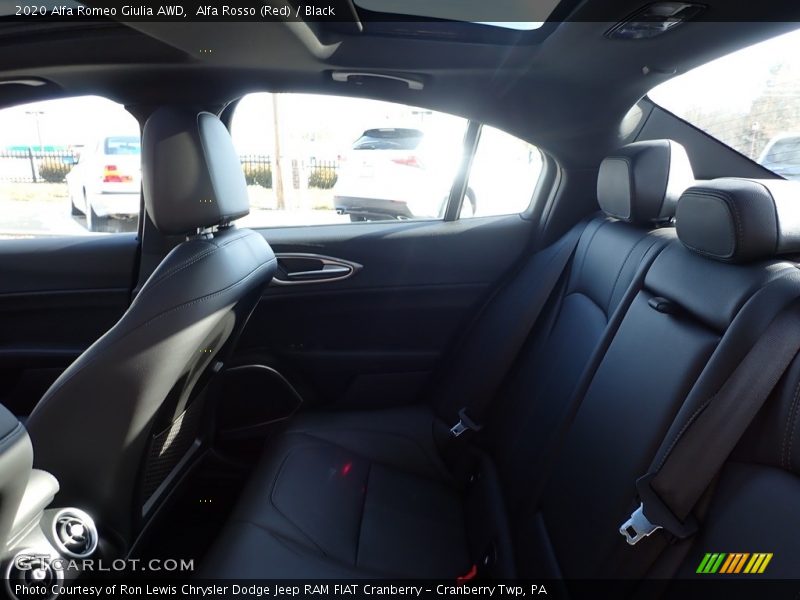 Alfa Rosso (Red) / Black 2020 Alfa Romeo Giulia AWD