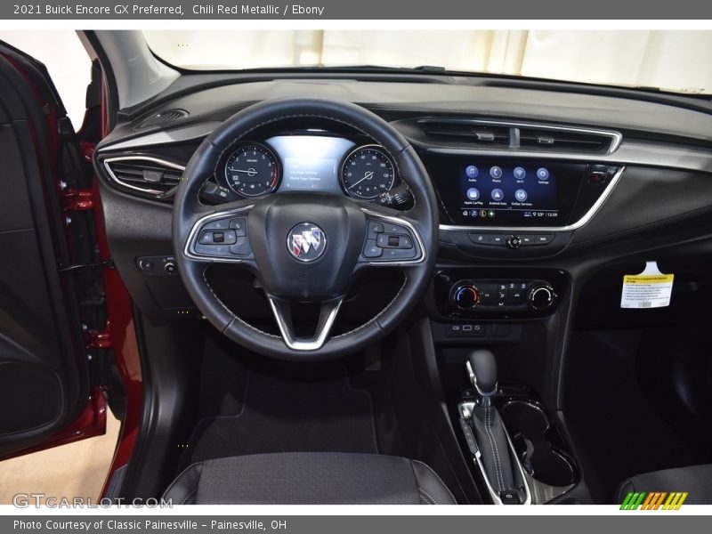 Chili Red Metallic / Ebony 2021 Buick Encore GX Preferred