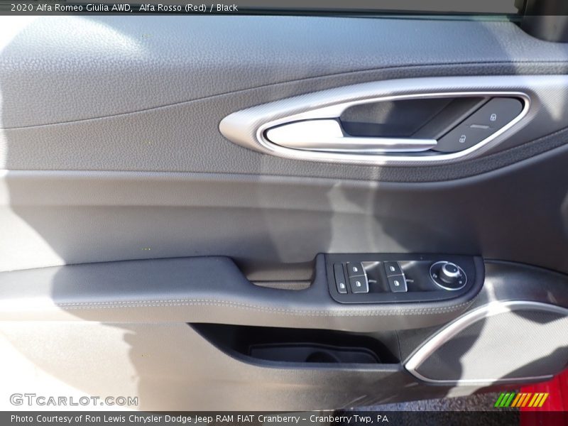 Alfa Rosso (Red) / Black 2020 Alfa Romeo Giulia AWD