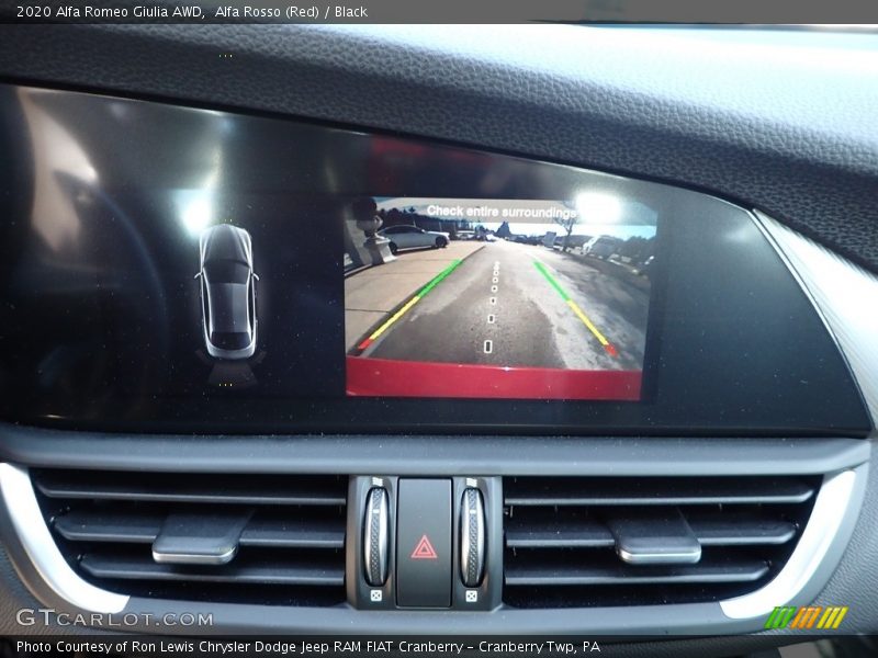Alfa Rosso (Red) / Black 2020 Alfa Romeo Giulia AWD