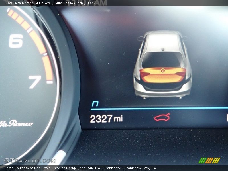 Alfa Rosso (Red) / Black 2020 Alfa Romeo Giulia AWD