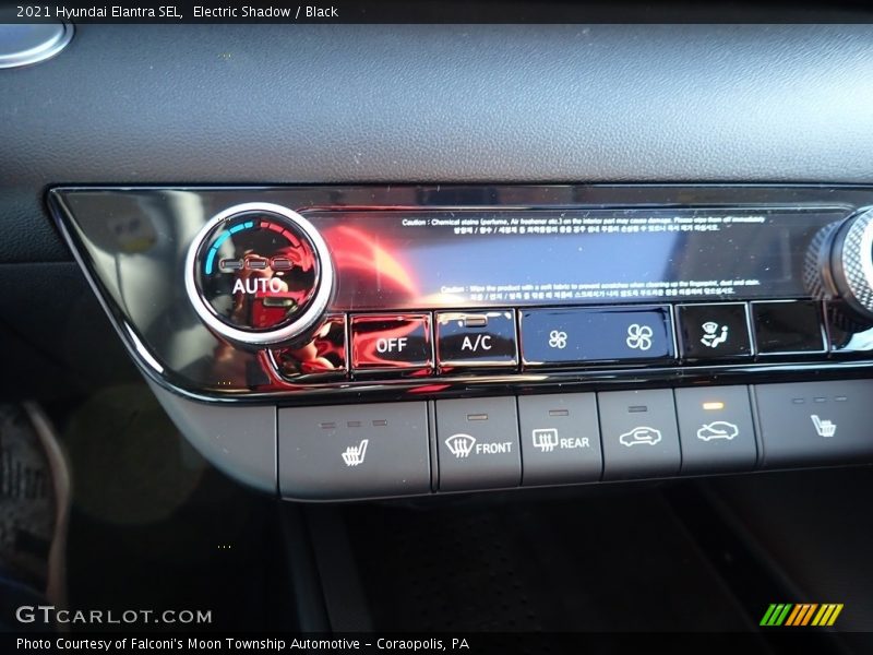 Electric Shadow / Black 2021 Hyundai Elantra SEL