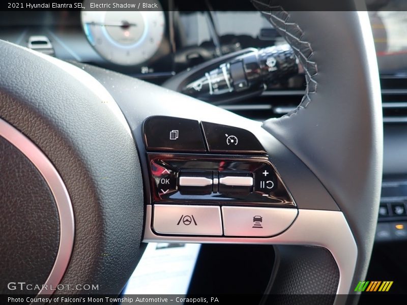 Electric Shadow / Black 2021 Hyundai Elantra SEL