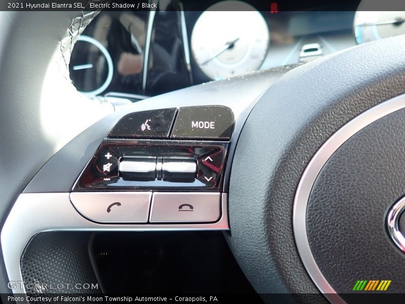 Electric Shadow / Black 2021 Hyundai Elantra SEL