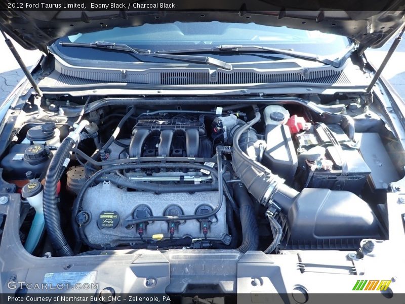 Ebony Black / Charcoal Black 2012 Ford Taurus Limited