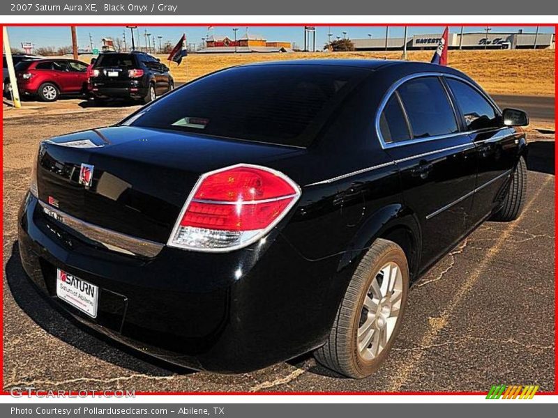 Black Onyx / Gray 2007 Saturn Aura XE