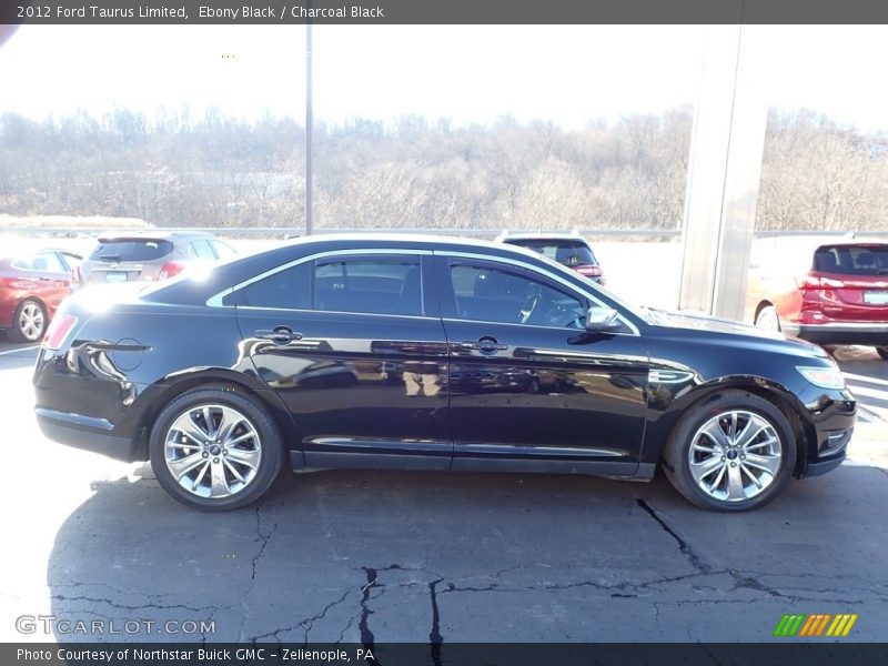 Ebony Black / Charcoal Black 2012 Ford Taurus Limited