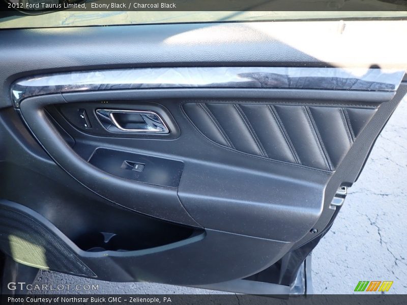 Ebony Black / Charcoal Black 2012 Ford Taurus Limited