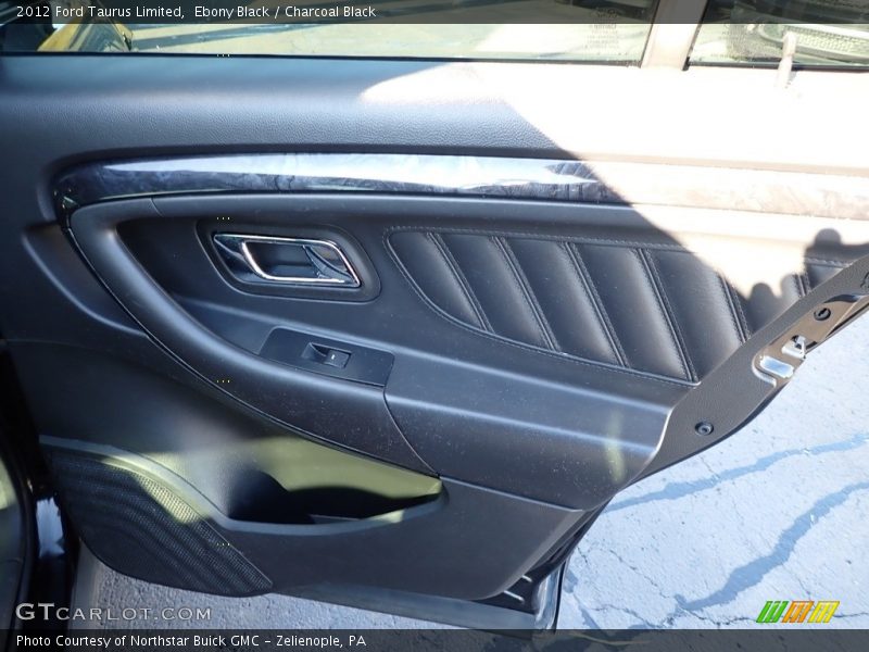 Ebony Black / Charcoal Black 2012 Ford Taurus Limited