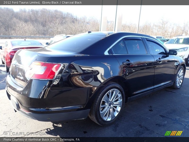 Ebony Black / Charcoal Black 2012 Ford Taurus Limited