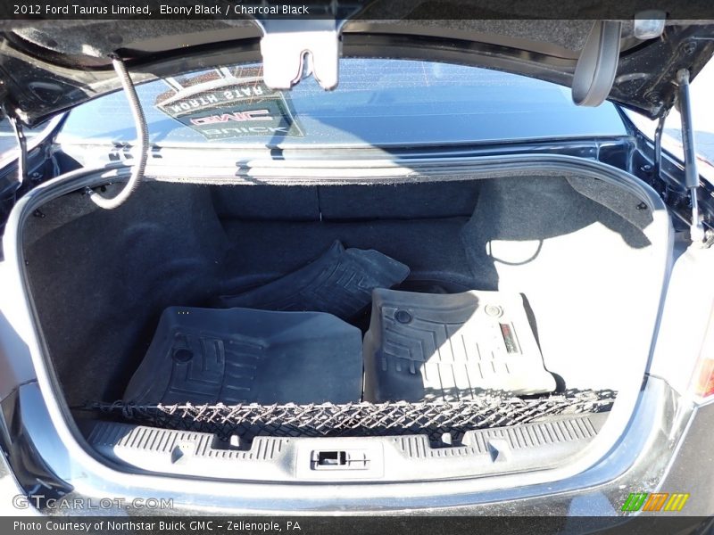 Ebony Black / Charcoal Black 2012 Ford Taurus Limited