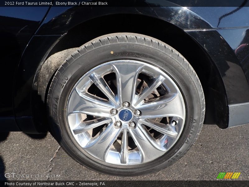 Ebony Black / Charcoal Black 2012 Ford Taurus Limited