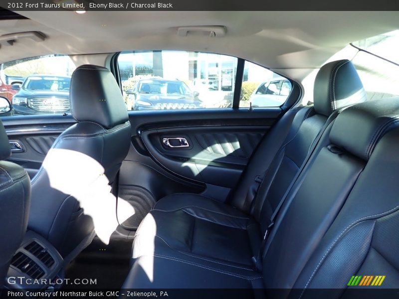 Ebony Black / Charcoal Black 2012 Ford Taurus Limited