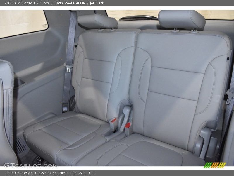 Satin Steel Metallic / Jet Black 2021 GMC Acadia SLT AWD