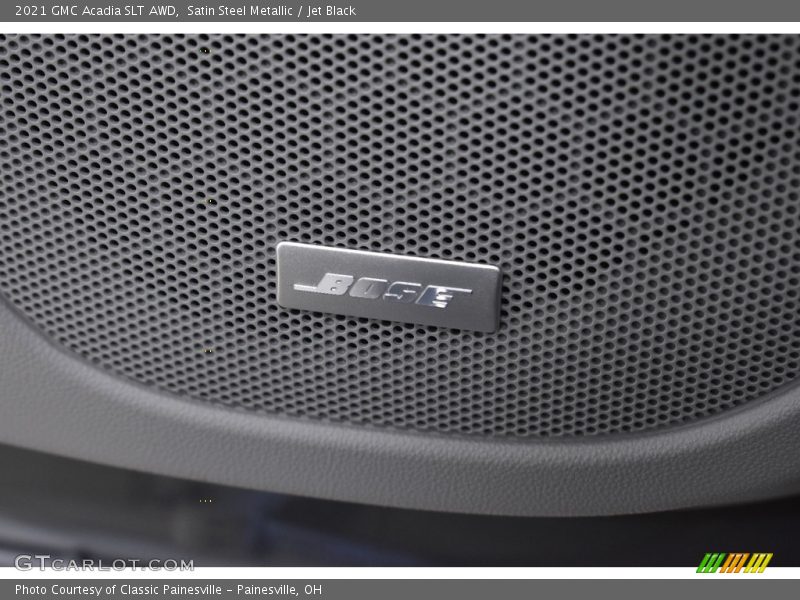 Satin Steel Metallic / Jet Black 2021 GMC Acadia SLT AWD