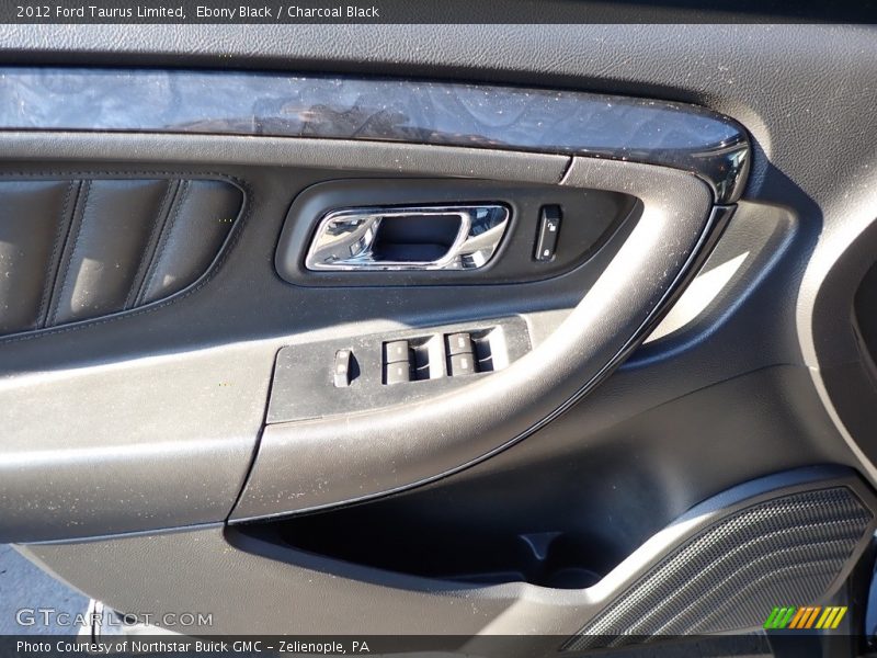 Ebony Black / Charcoal Black 2012 Ford Taurus Limited