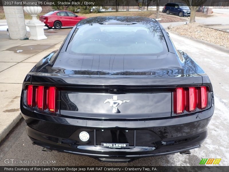 Shadow Black / Ebony 2017 Ford Mustang V6 Coupe